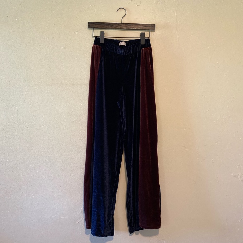 Silence + noise velvet pants